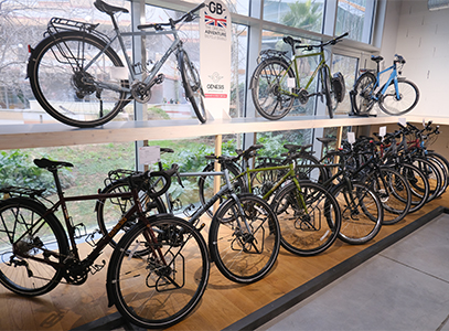 Intérieur magasin de vélos Castelnau-le-Lez